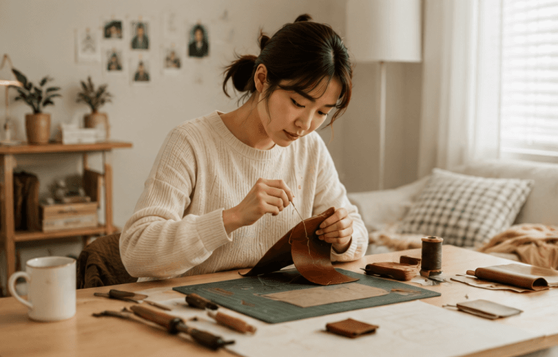 Hobby Maker creating with Pattern Factory Wind