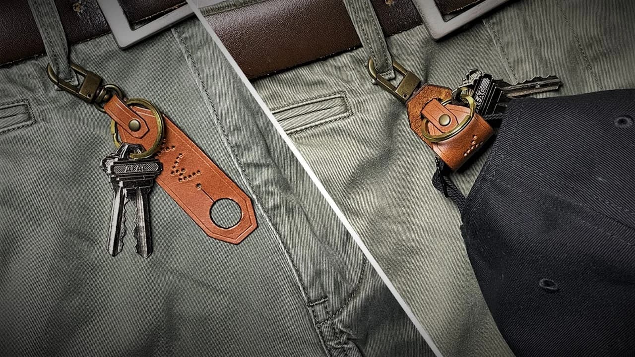 Handmade HAT HOLDER KEYCHAIN