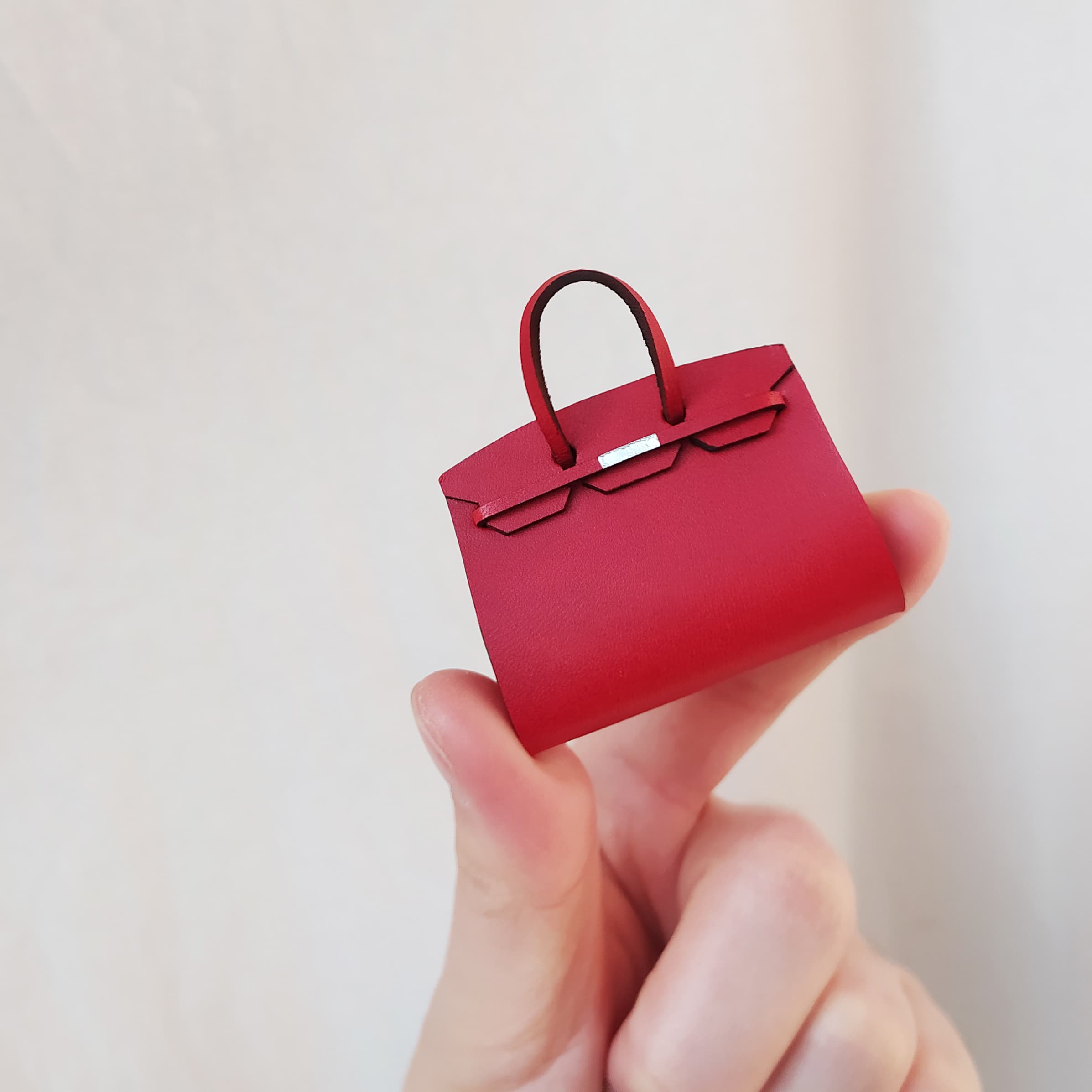 Handmade BIRKIN BAG REFRIGERATOR MAGNAET