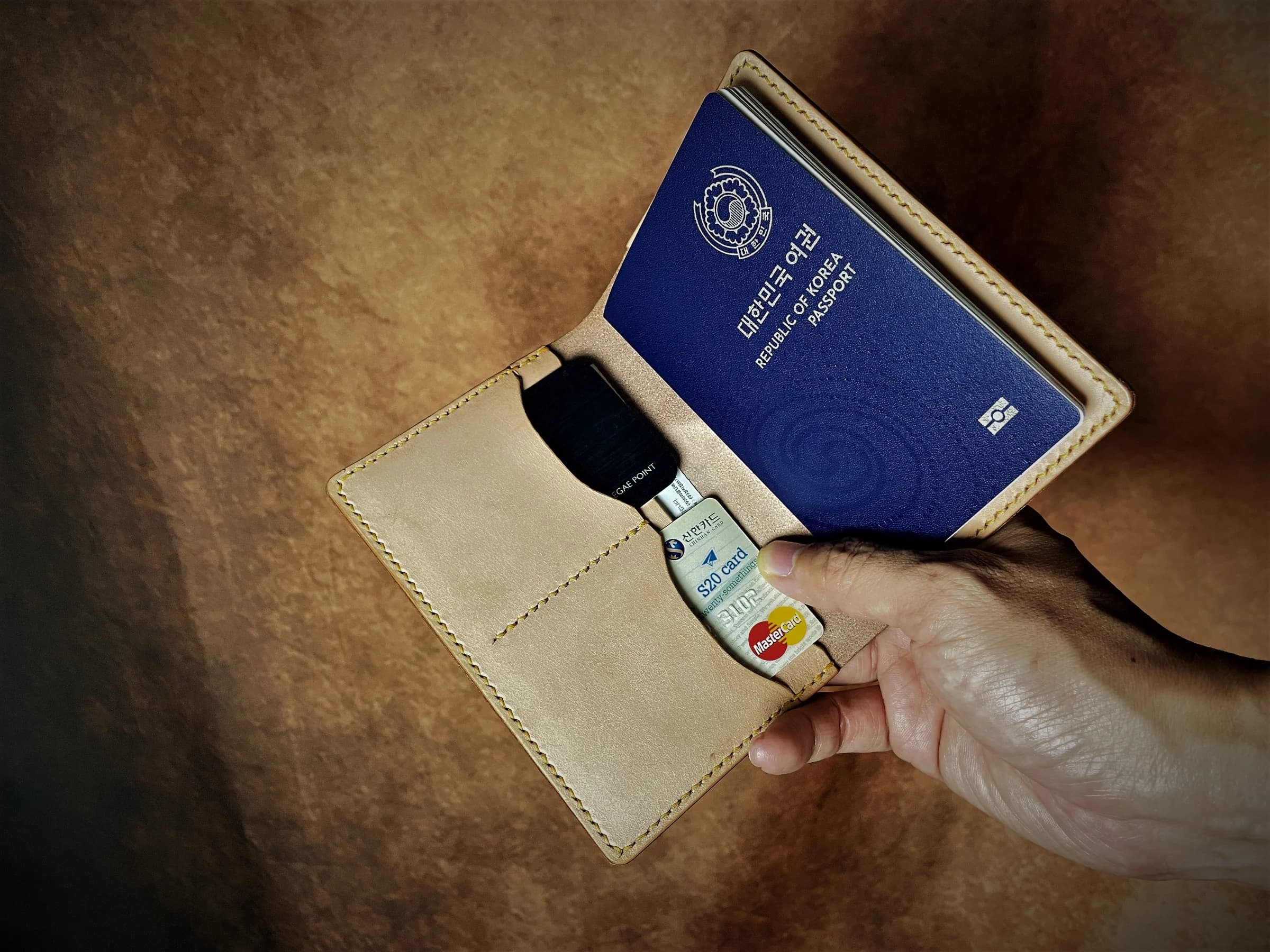 Handmade PASSPORT COVER