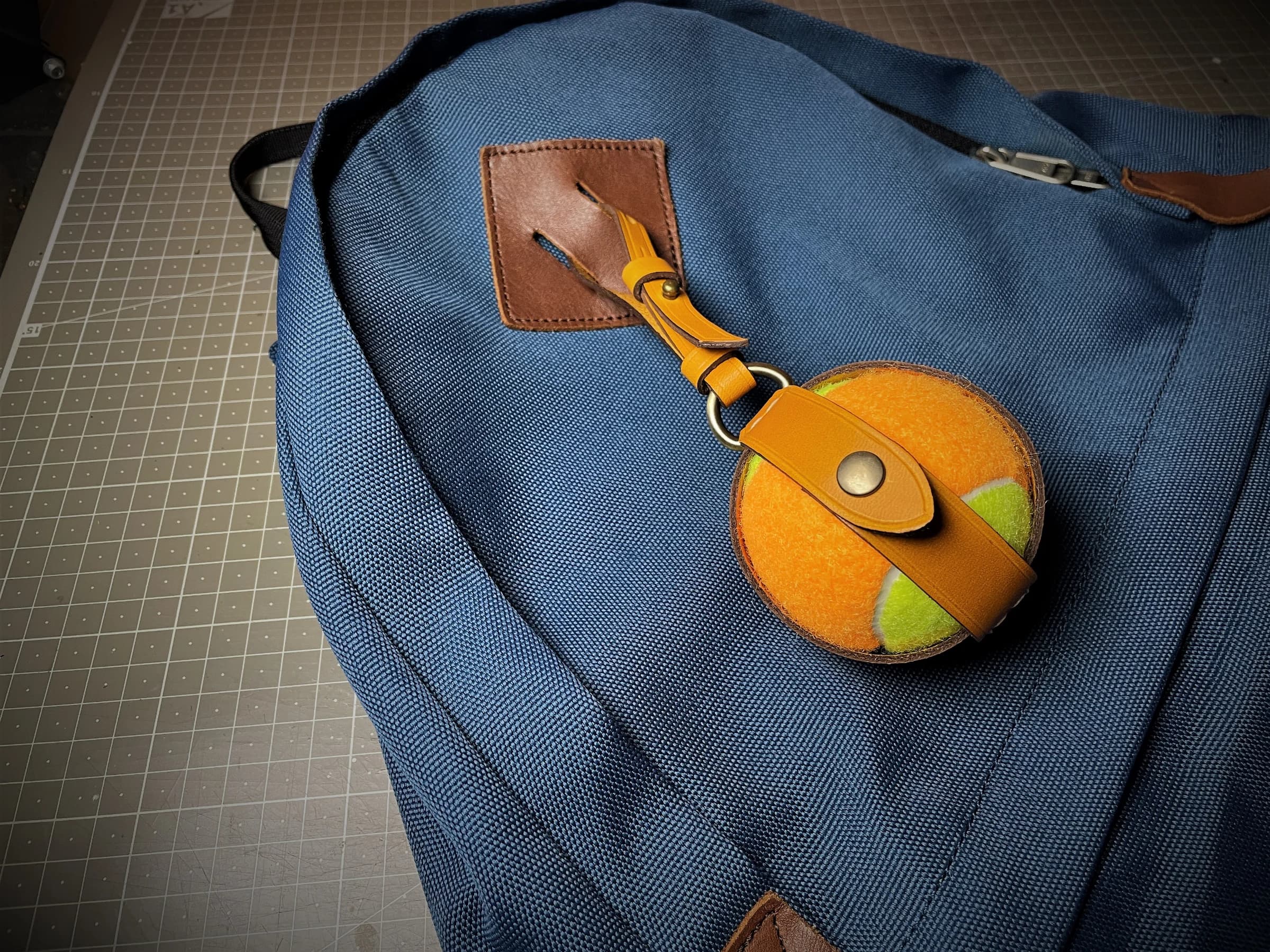 Handmade TENNIS BALL HOLDER