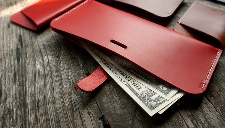 Handmade SIMPLE LONG WALLET