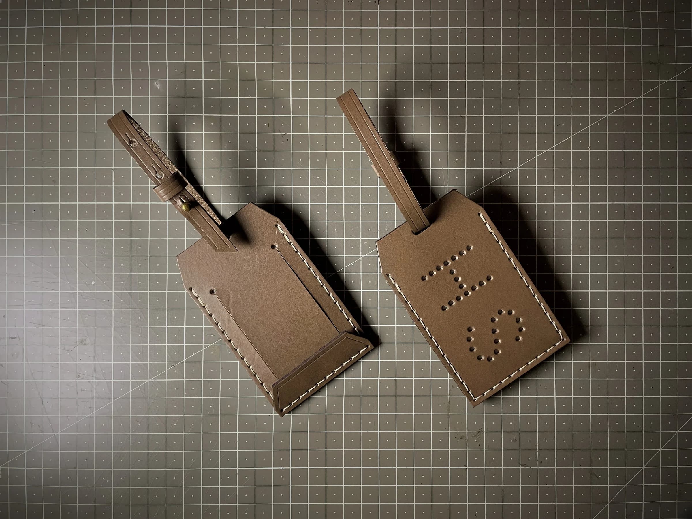 Handmade PERSONALIZED LUGGAGE TAG