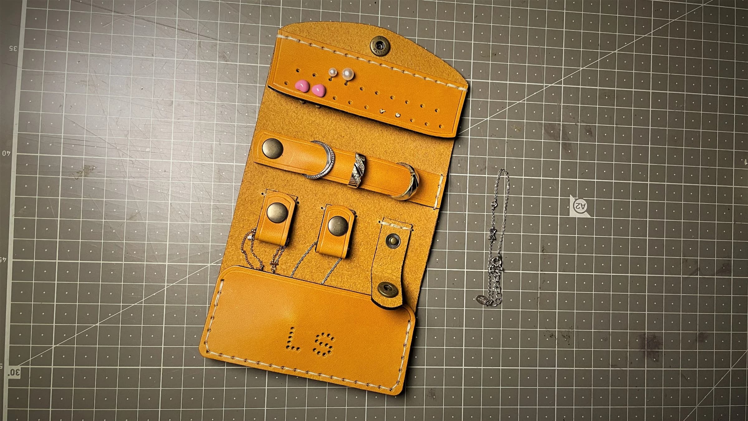 Handmade JEWELRY CASE