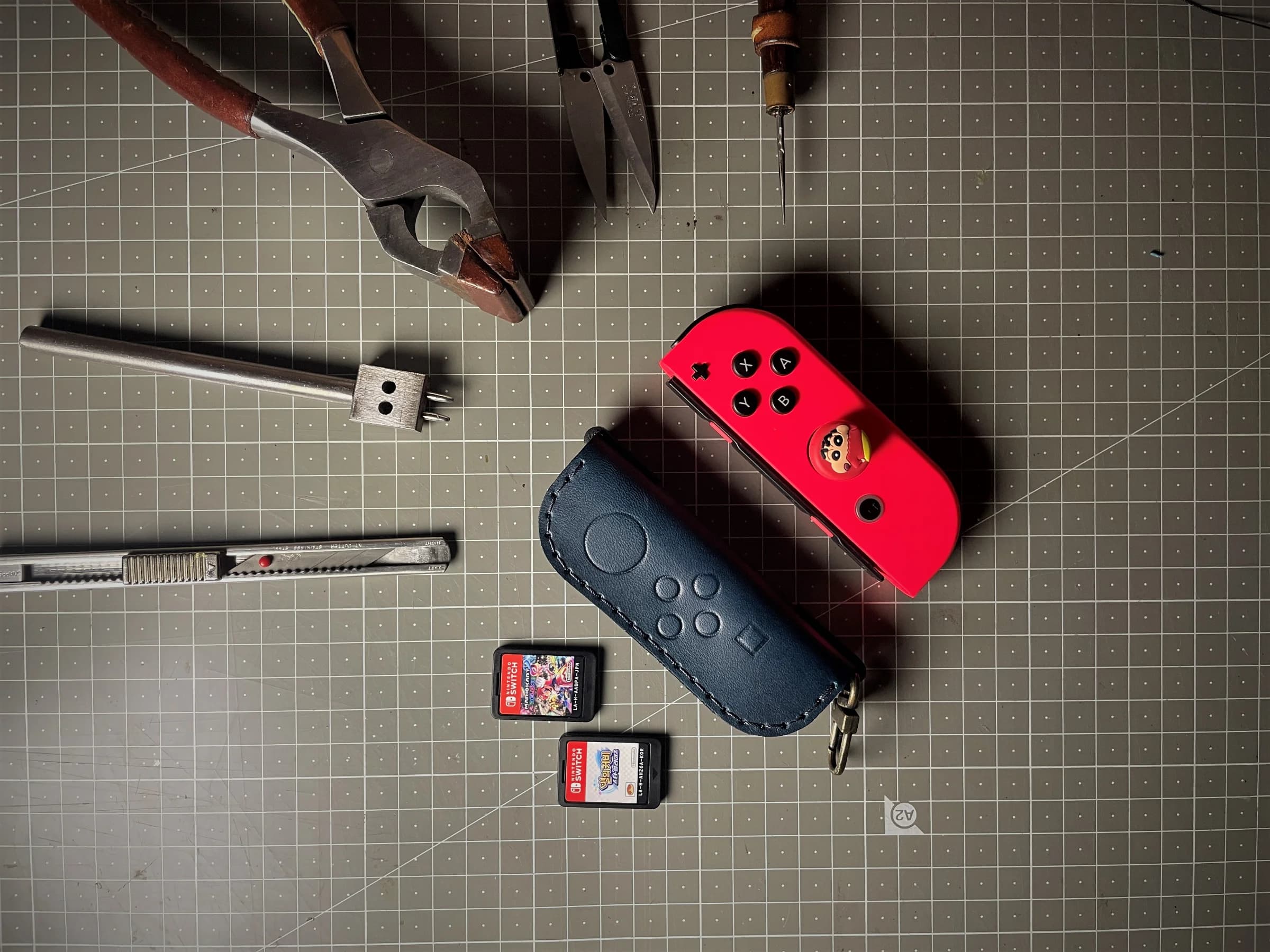Handmade NINTENDO GAME HOLDER
