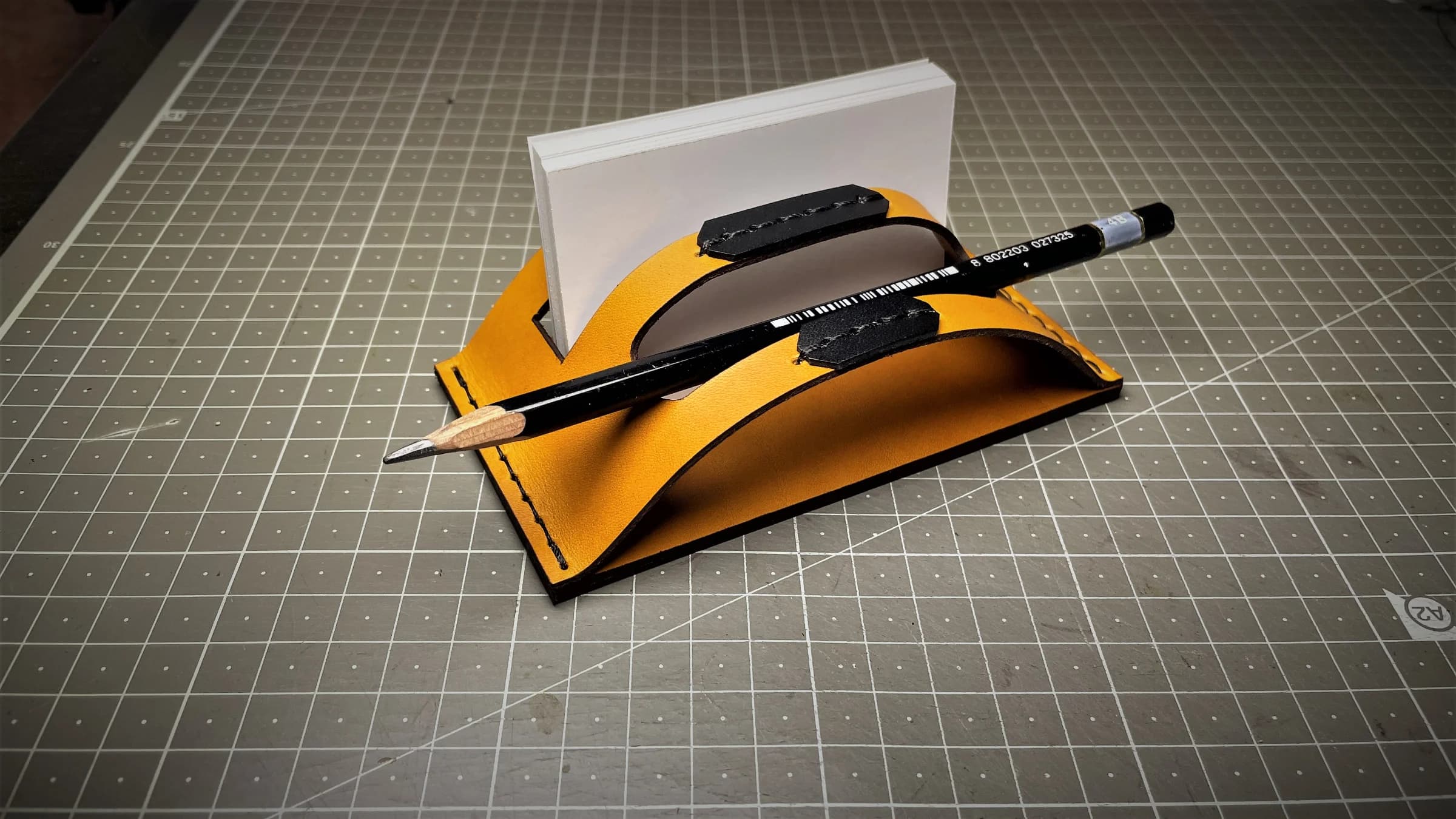 Handmade DESK CARD HOLDER
