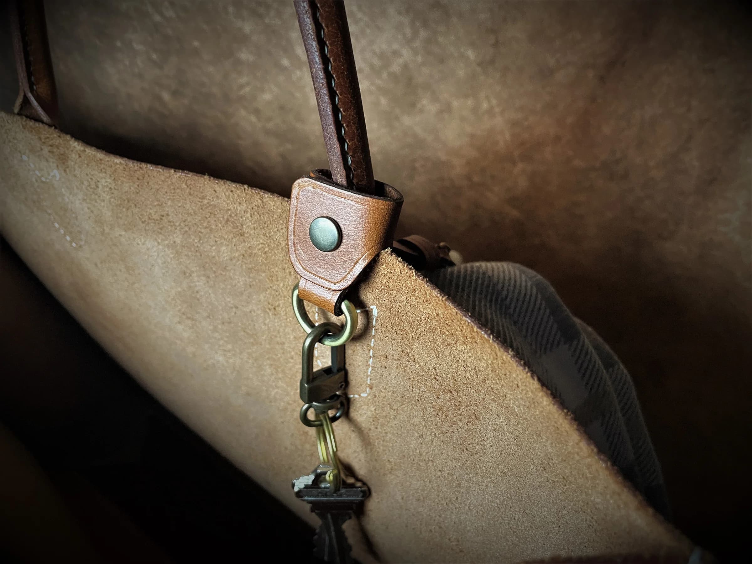 Handmade MULTI HANDLE KEYRING