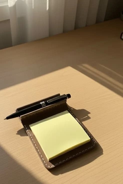 Handmade DESK MEMO STAND