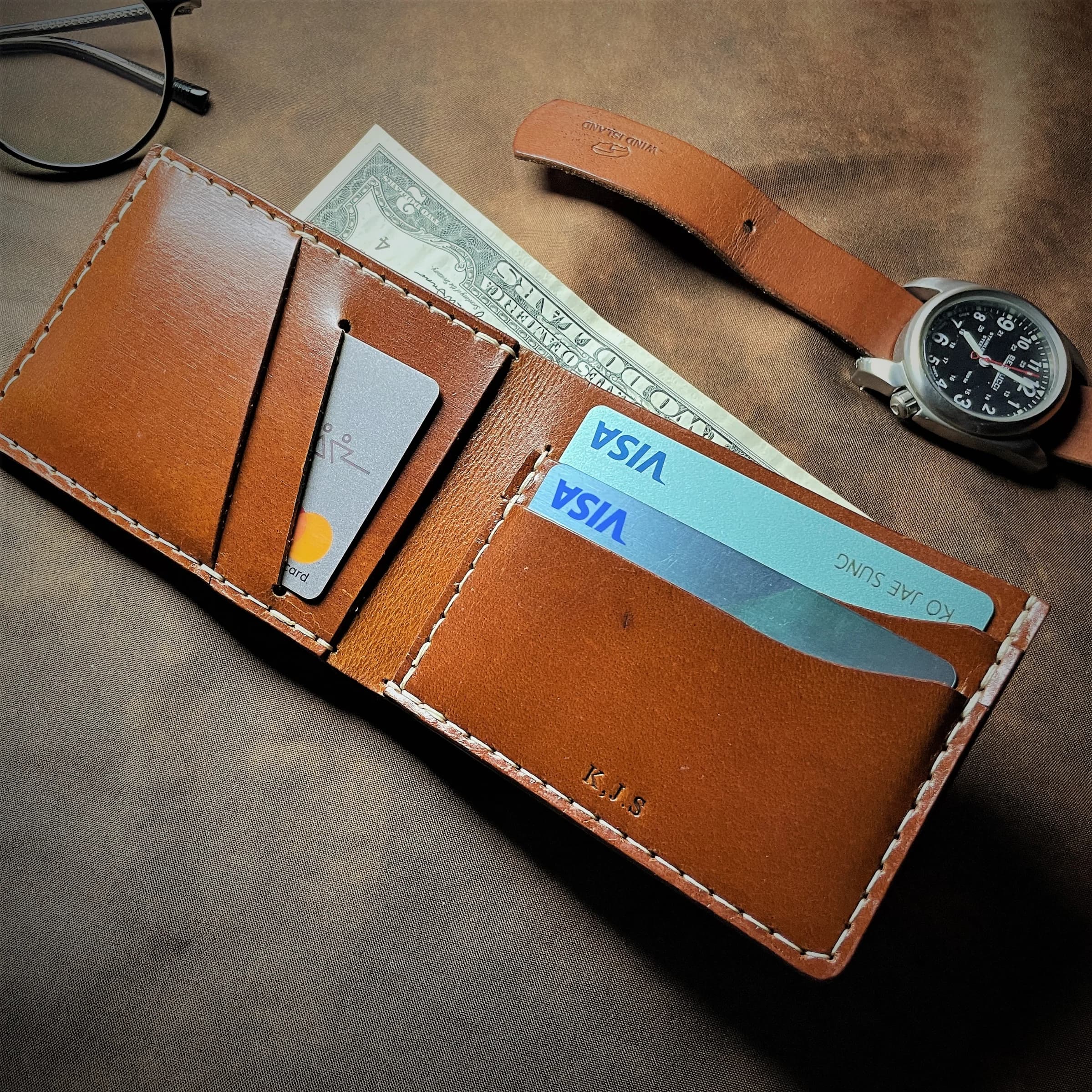 Handmade COMPACT BIFOLD WALLET